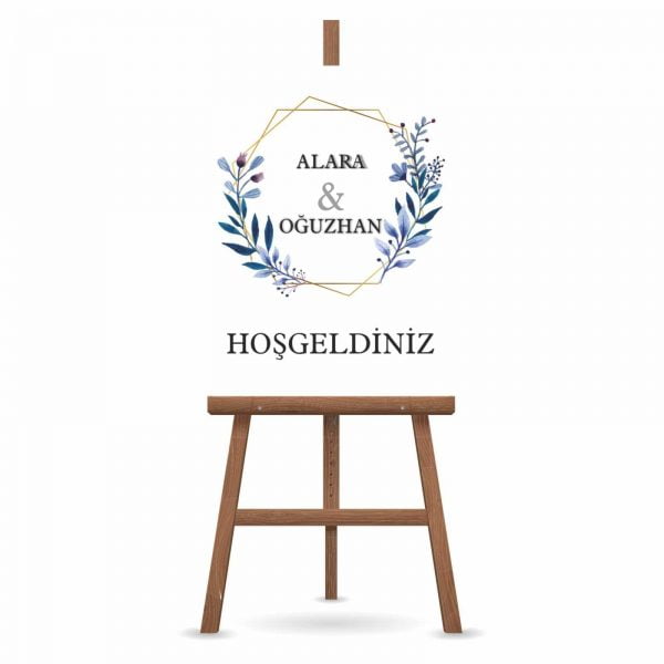 Karşılama Panosu 01 – Fotoblok Ayaklı