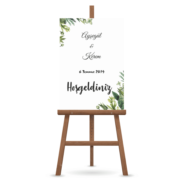 Karşılama Panosu 05 – Fotoblok Ayaklı