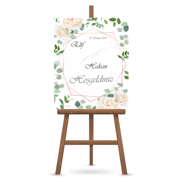 Karşılama Panosu 08 – Fotoblok Ayaklı