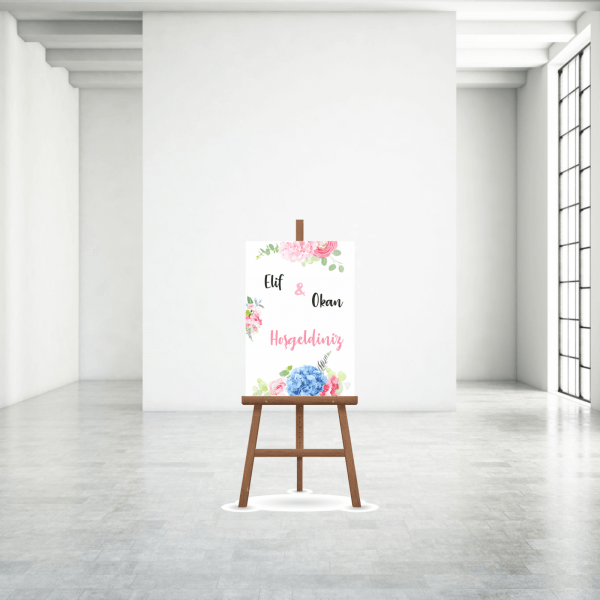 Karşılama Panosu 09 – Fotoblok Ayaklı