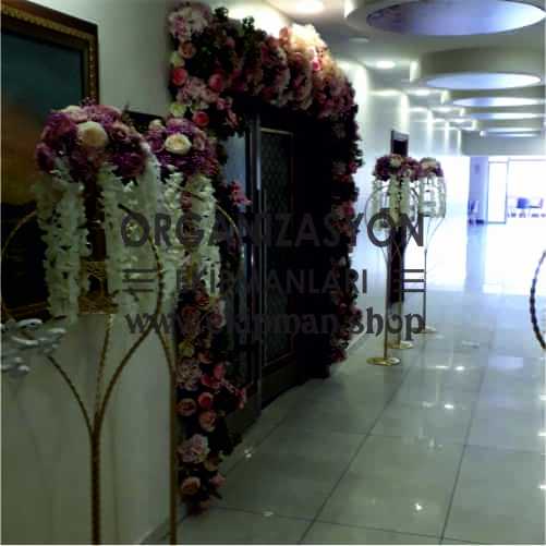 Yapay Gelin Yolu Çiçeği Sarkıtlı